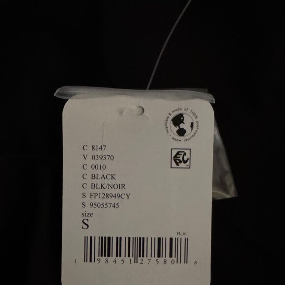 Free People Friday Fever Mini Slip in Sweetheart Black Small NWT - Picture 7 of 8